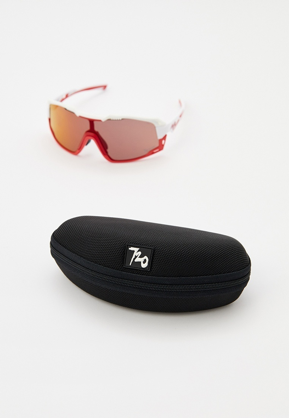 Спортивные очки 720armour Flash / Matte Ferrari Red / Glossy White Temple / HC Red Black / Cylinder Lens