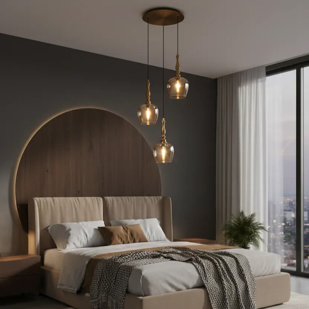 Citilux NORT CL475012 Подвесной светильник Янтарь
