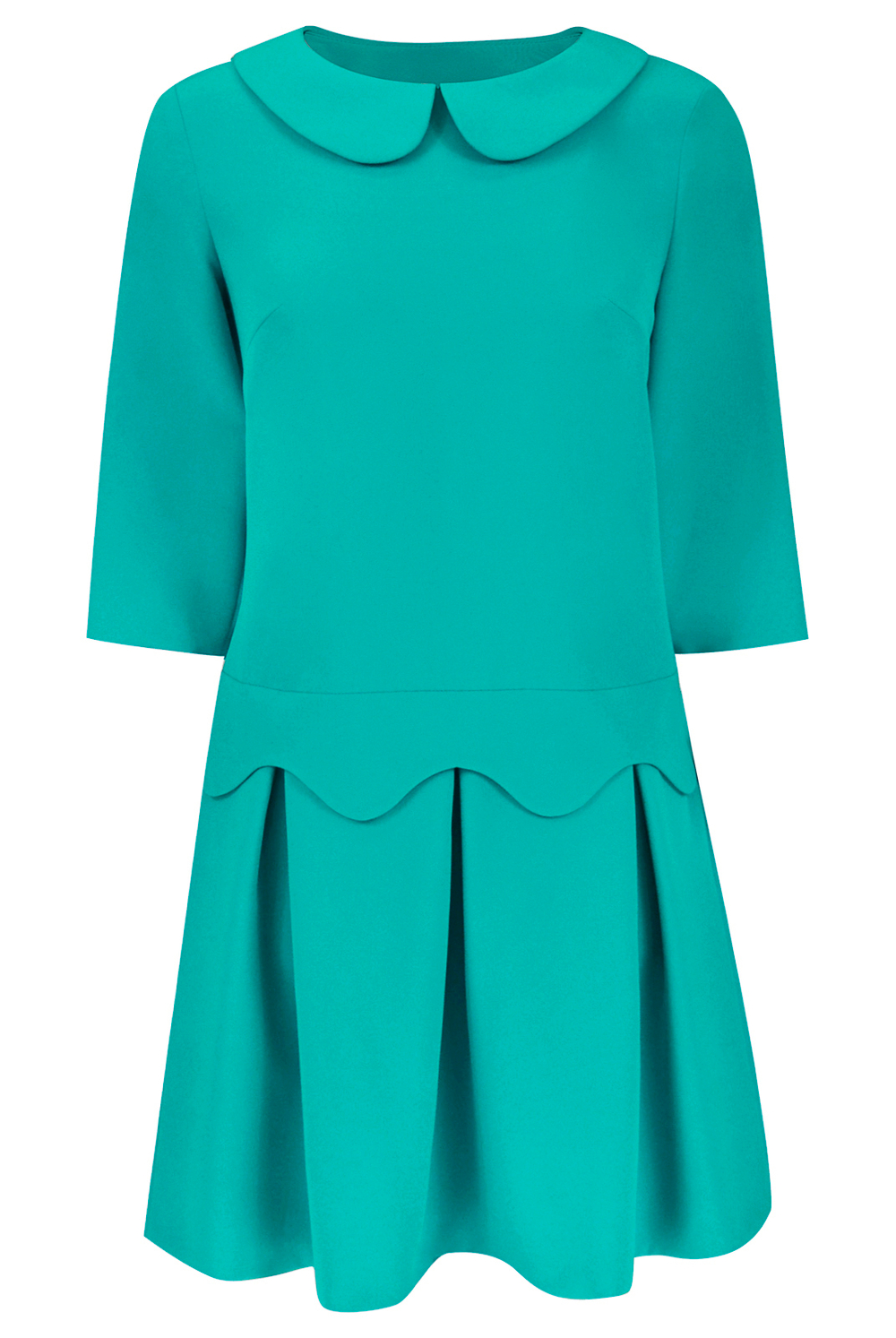 Платье женское 1773ЮП, зеленый #184За051773ЮП