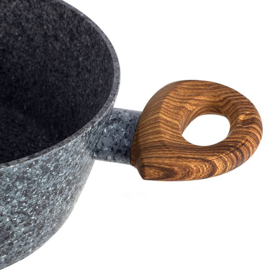 Набор посуды 12 предметов Kamille KM-4440 из алюминия с мраморным покрытием