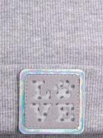 Шапка с ушками трикотажная осенняя