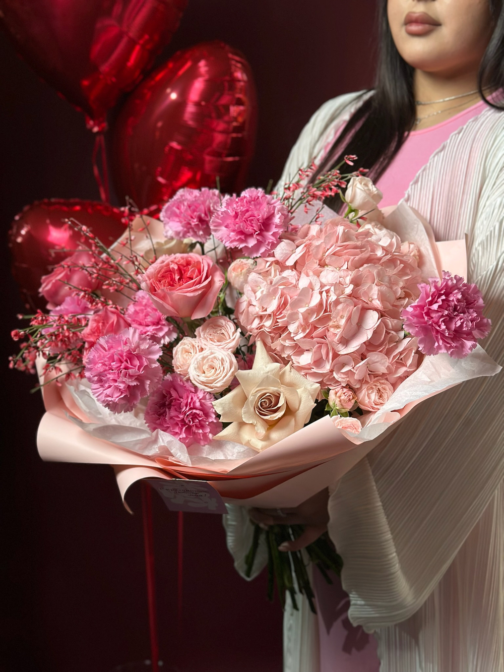 Авторский букет «Нежное признание»