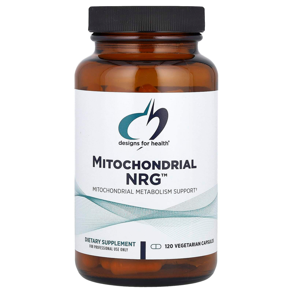 Designs For Health, Mitochondrial NRG ™, 120 вегетарианских капсул