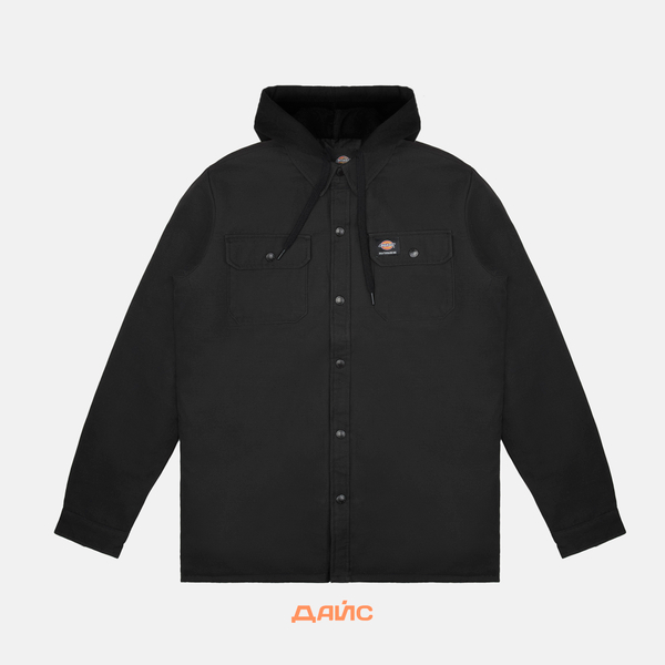  Куртка мужская Dickies Skateboarding Duck Shirt Jacket артикул:TJSK5-black - купить в магазине Дайс