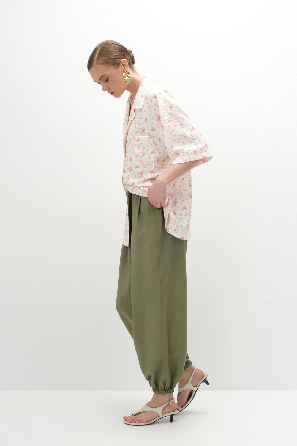 Брюки шаровары легкие