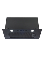 Вытяжка кухонная B-BOX-60GT, фасад окрашенный металл, цвет черный, управление сенсорное + жестами, D150мм (MACBI)