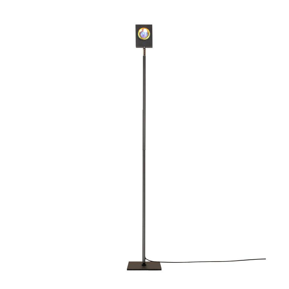 Floor lamp design lamp Color Projector by Mandalaki Studio (Yellow-Red)