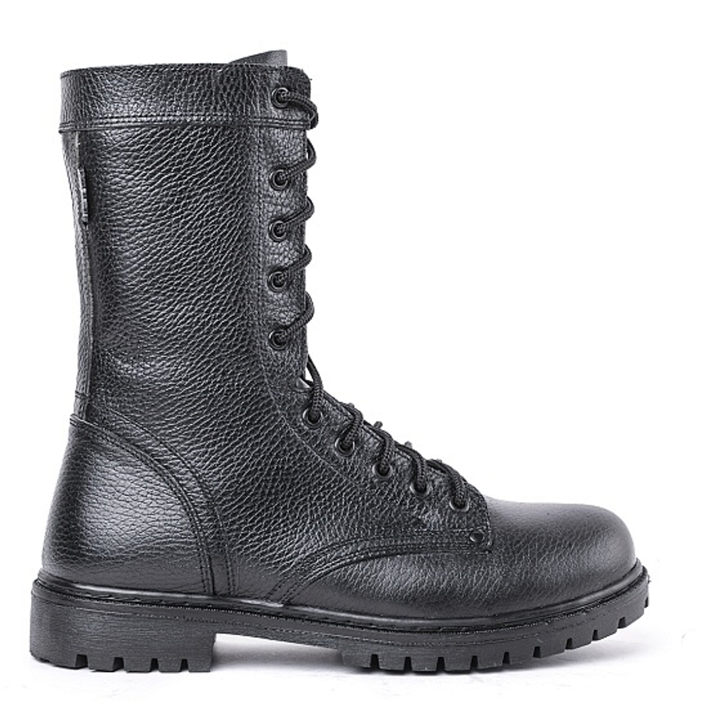 Берцы демисезонные ДОФ 0051-01 из хромовой кожи