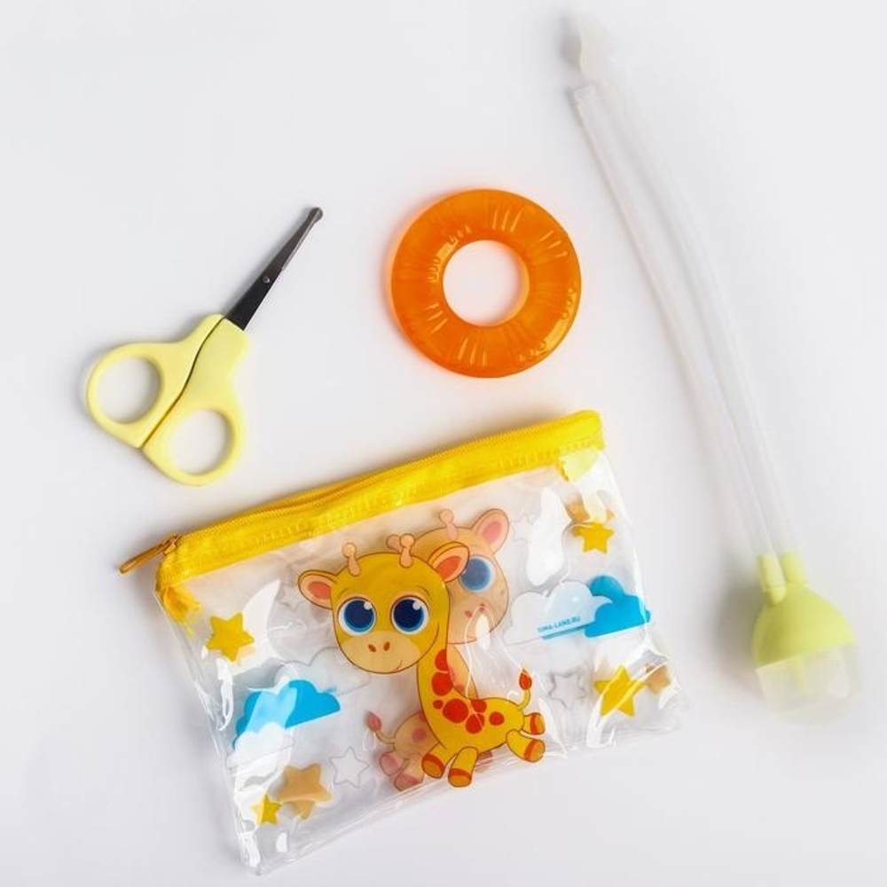 Набор маникюрный детский «Наше Чудо», 2 предмета: ножнички, книпсер 3893566