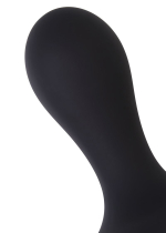 Черная анальная втулка 8,5см Erotist Toys Anal Plug Hidro Size S