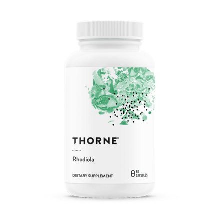 Thorne Research, Родиола, Rhodiola, 60 капсул