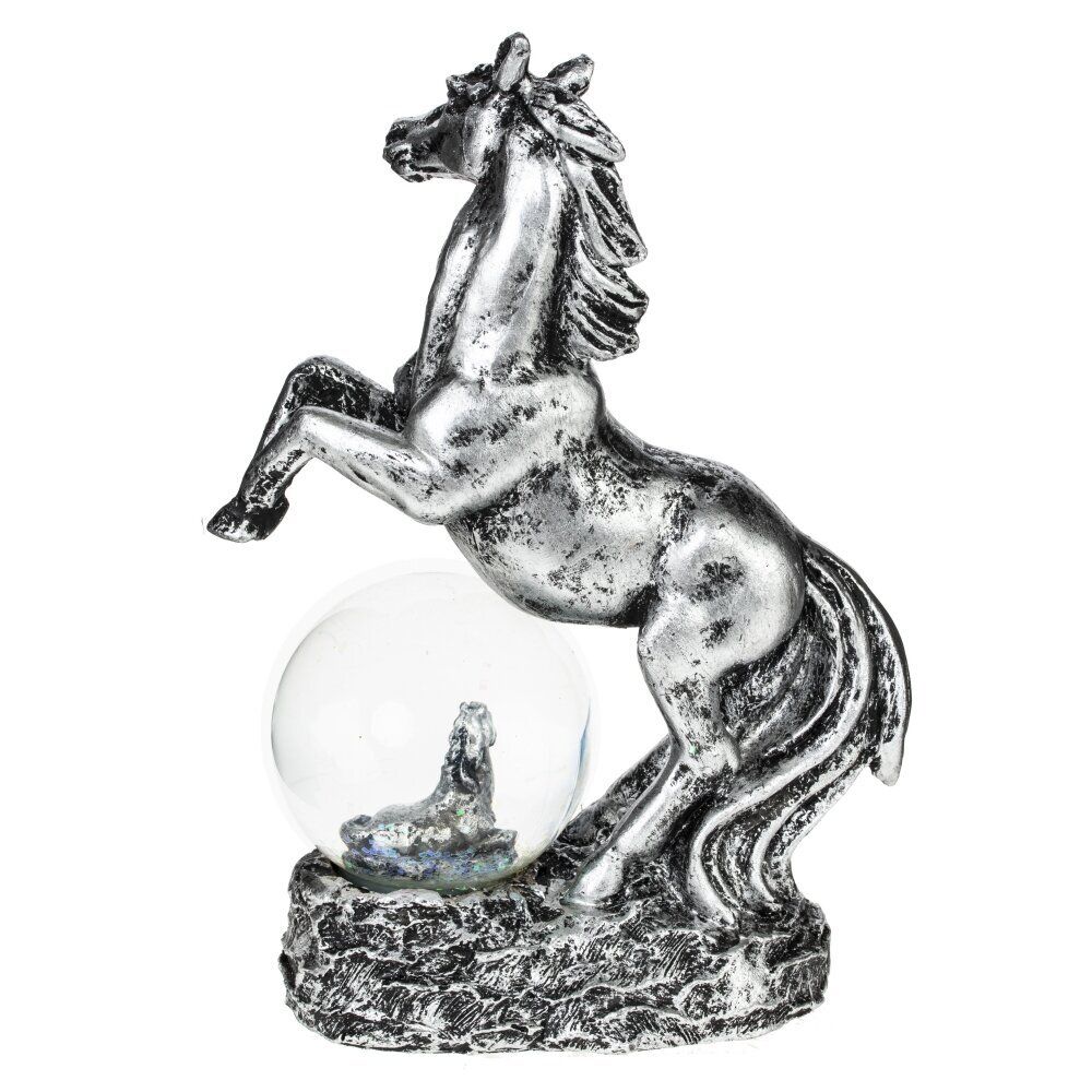 GAEM Фигурка декор в стекл шаре "Лошадь", L10 W5 H14 см, 2в.