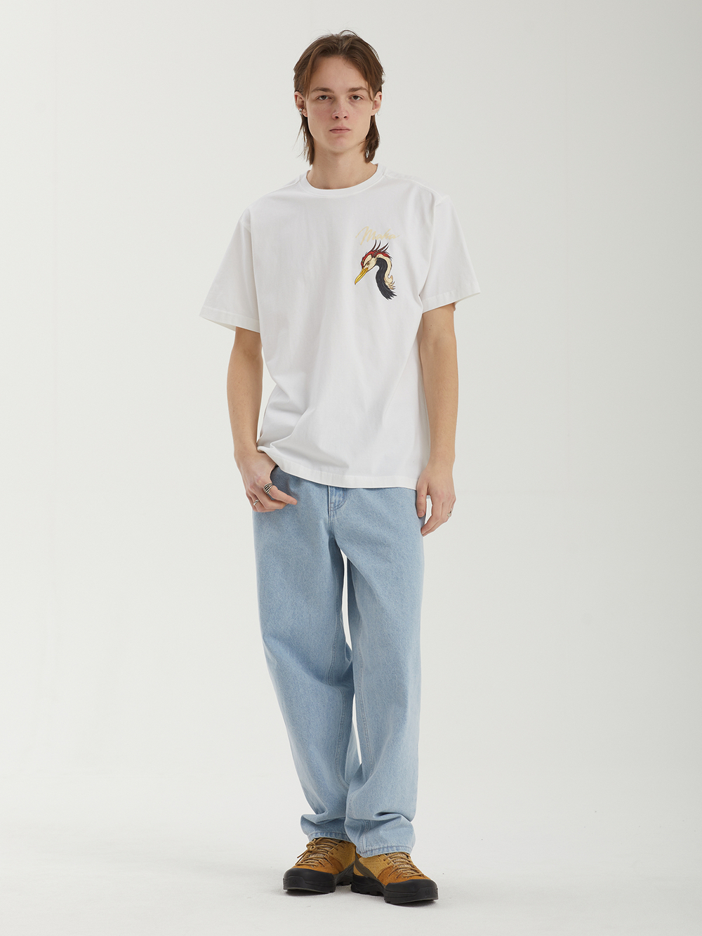 Мужская Футболка Year Of The Crane Crane Artwork