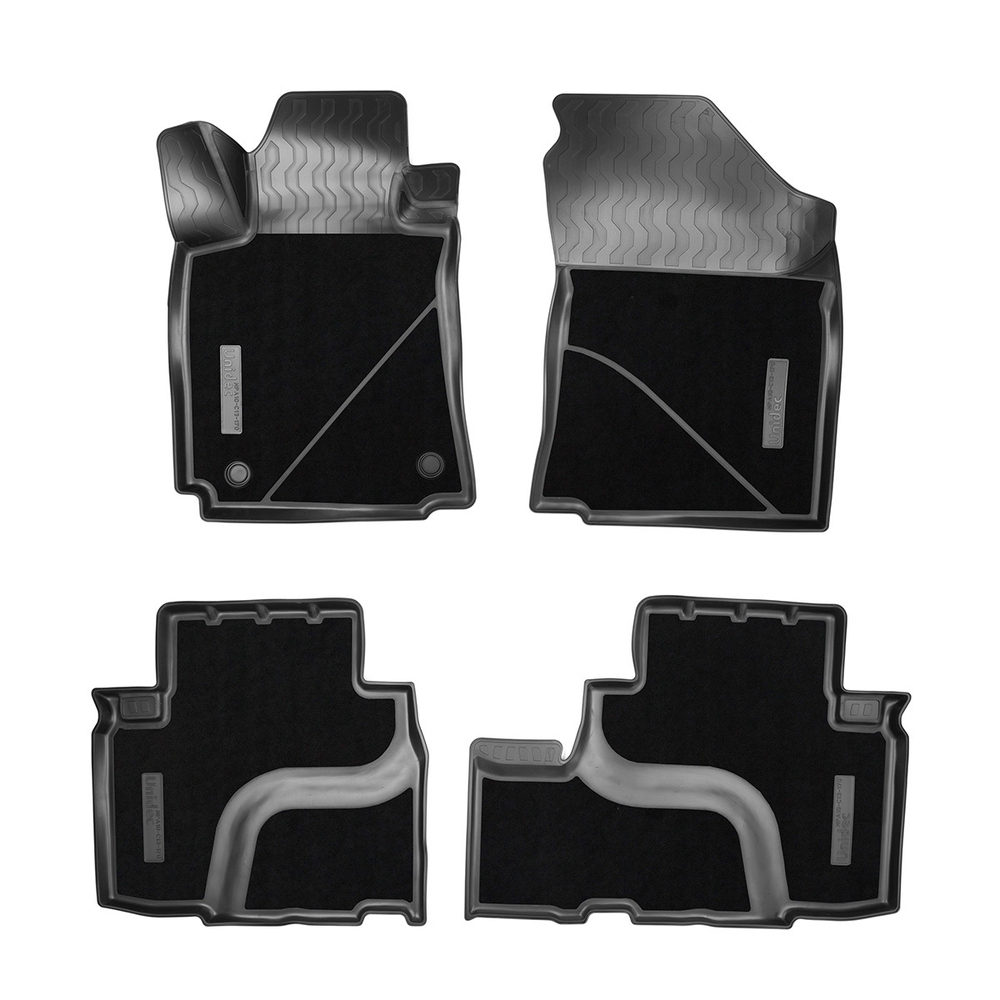 Ковры в салон Norplast для Changan CS75 I 2014-2024, Черный, арт.NPA10-C13-170-CM