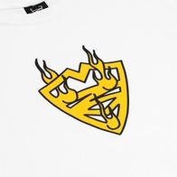 Футболка Питерский Щит Пламя, белый