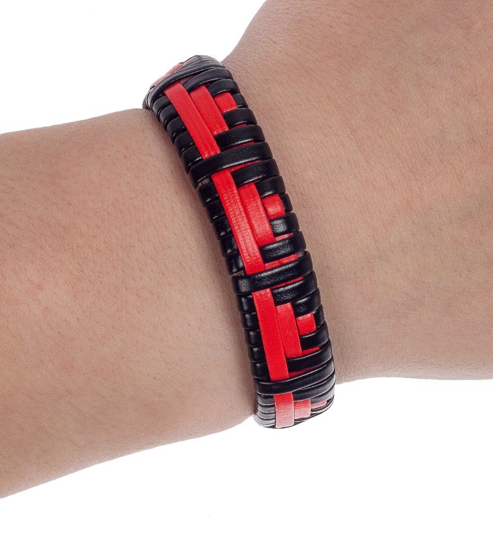 Y-BKB020 Браслет цветной нат.кожа