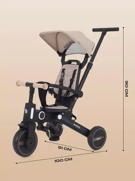 Детский трехколесный велосипед RANT RB202 "BIRDIE" (Beige)