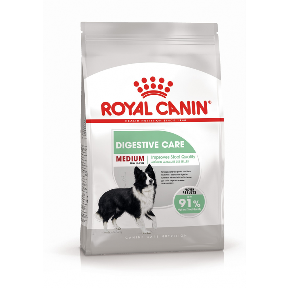 Royal Canin Medium Digestive Care Корм сухой для взрослых собак средних размеров с чувствительным пищеварением, 12 кг