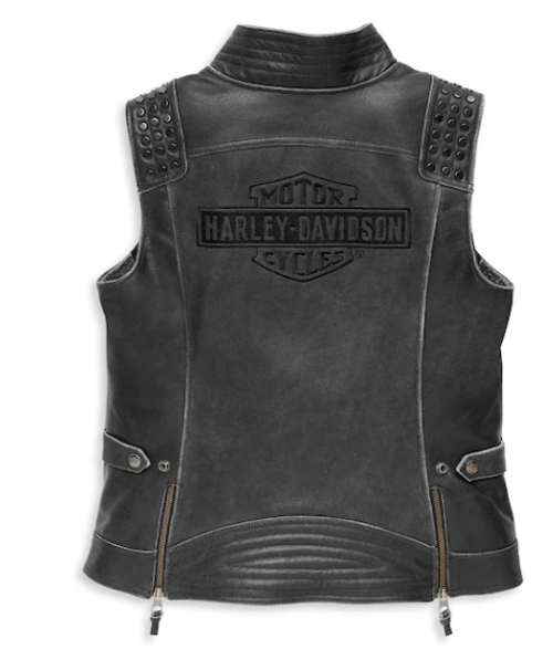 Жилет Electra Studded Leather Harley-Davidson
