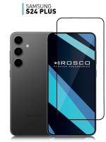 Защитное стекло ROSCO для Samsung Galaxy S24+ (арт.SS-S24P-FSP-GLASS-BLACK )