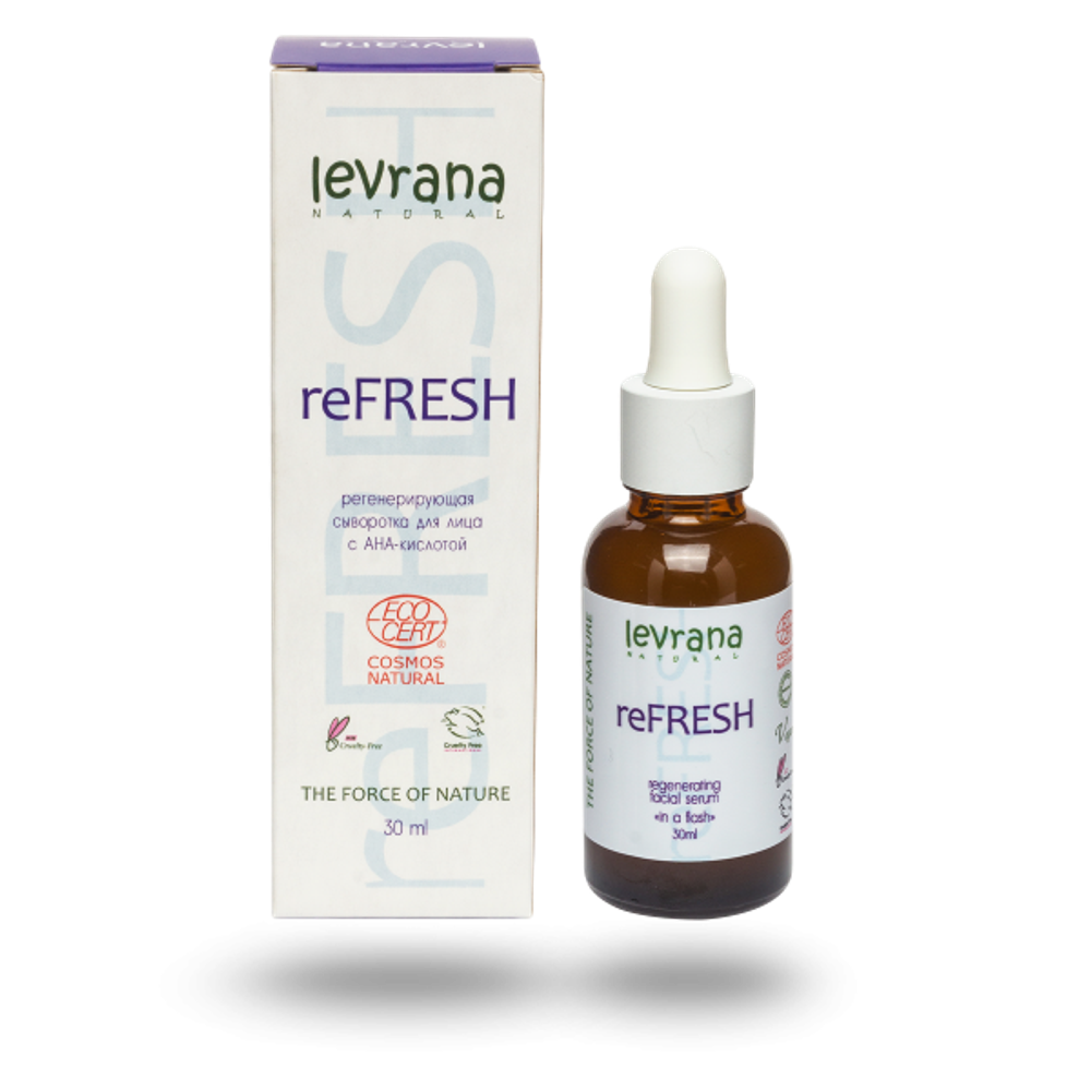 Сыворотка регенерирующая для лица reFRESH | Levrana