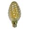 Лампа светодиодная Kink Light E14 6W 2700K золотая 098356-1,33