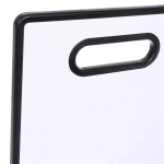 Доска разделочная пластиковая 37*23см «Зимний букет»