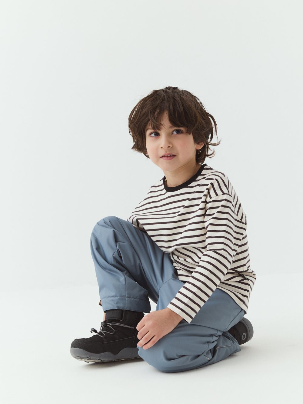 Брюки демисезонные "Темная полынь" с утеплителем