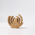 Деревянная радуга средняя не окрашенная, 6 деталей