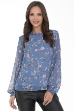 Блуза Волшебный шифон (блу) Diolche