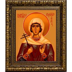 Виктория Кулузская святая мученица. Икона на холсте.