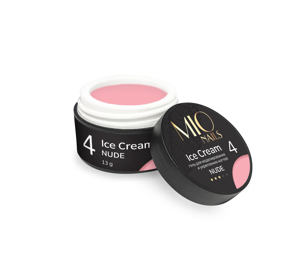 Гель MIO NAILS  "ICE CREAM GEL" - NUDE 04, 13 гр