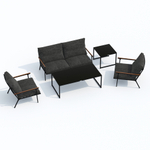 Лаунж зона Ideal Patio ФЕСТА маренго с двухместным диваном