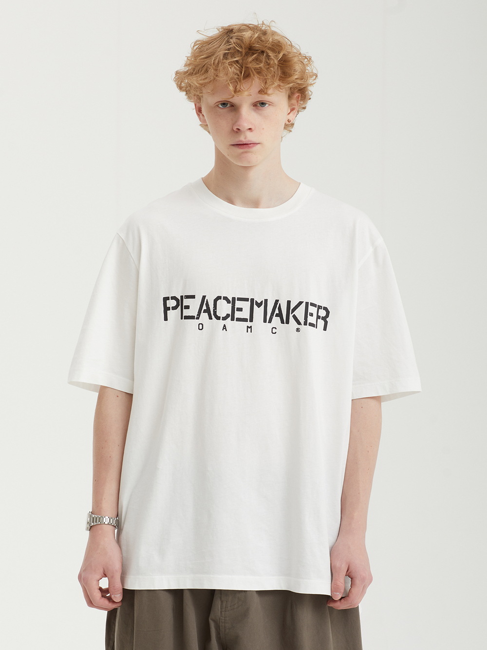 Мужская Футболка Regular Stencil Print