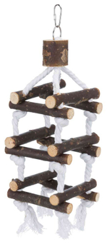 Лестница для птиц Trixie Tower with Rope S, размер 34см.