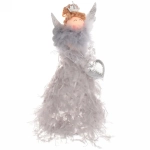 Фигурка новогодняя «Фея любви» 16 см, Серебро