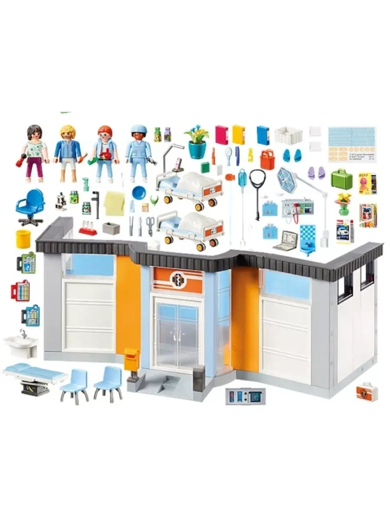 Набор Больничное крыло с мебелью Playmobil 70191 свет