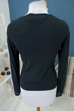 Кардиган с бусинами 42-44 размер