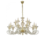 Подвесная люстра Newport ANNETTE 8620+5/C mat.soft gold clear, М0071529
