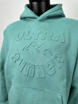 Oversize Худи " Ultra Runner " green