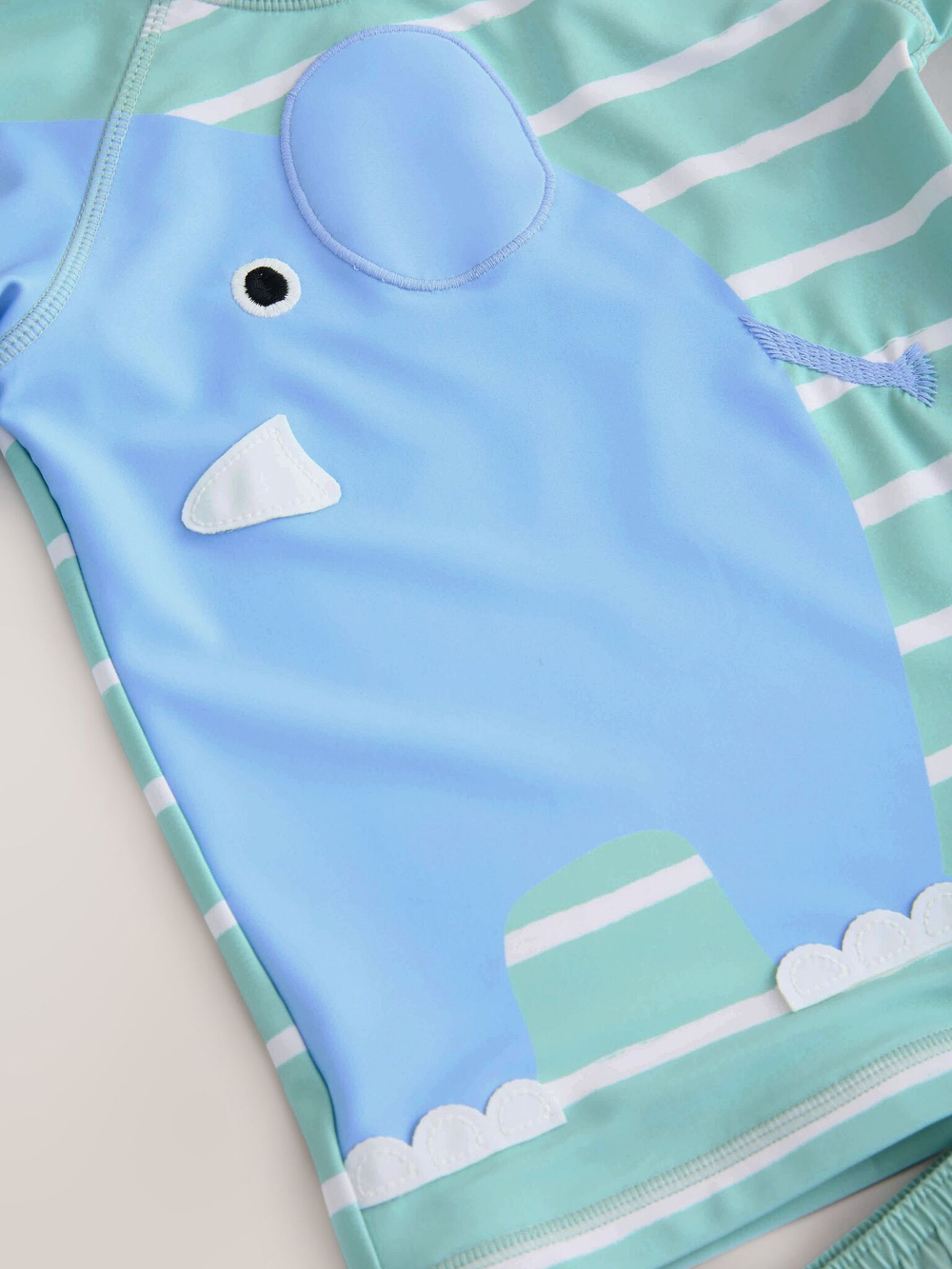 Костюм плавательный раздельный для мальчика Next E22-299, Голубой, Мятный