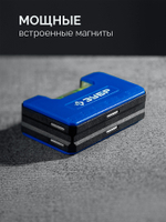 ЗУБР КОМПАКТ - М, 65 мм, магнитный компактный уровень, Профессионал (34550)