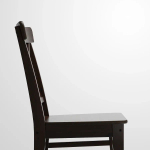 Стул деревянный - IKEA INGOLF, 91х43х52 см,  черный, ИНГОЛЬФ ИКЕА