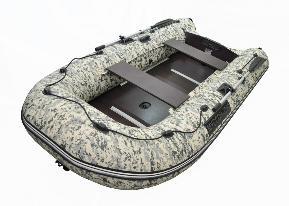 Лодка ПВХ МУССОН 3200 СК Камуфляж