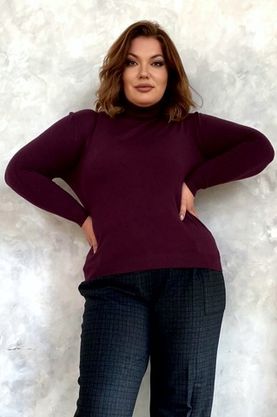 Цена на Водолазка-4619 больших размеров