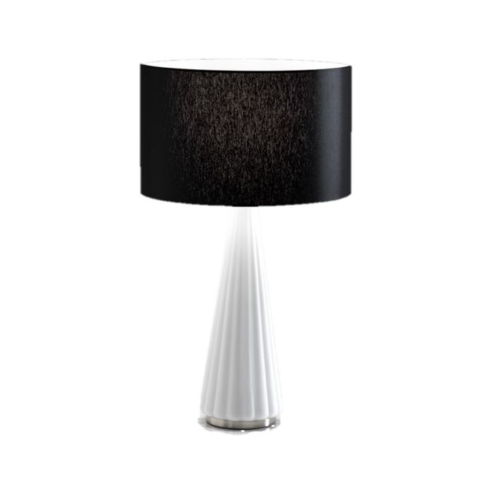 Настольная лампа Selene Illuminazione Costa Rica white/black 2813-011L018