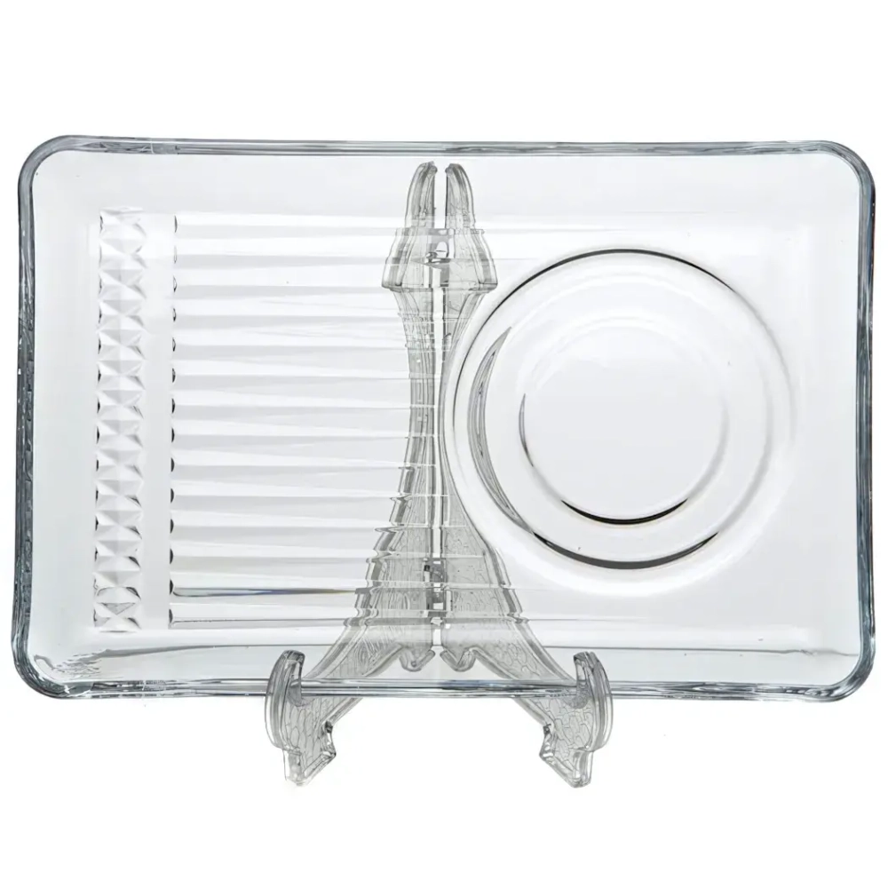 Набор чайных блюдец 2шт 18,4*12см «ELYSIA» 54901