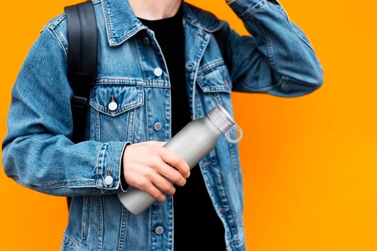 Алюминиевая бутылка Grom 650 мл