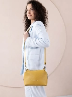 Сумка через плечо маленькая клатч натуральная кожа