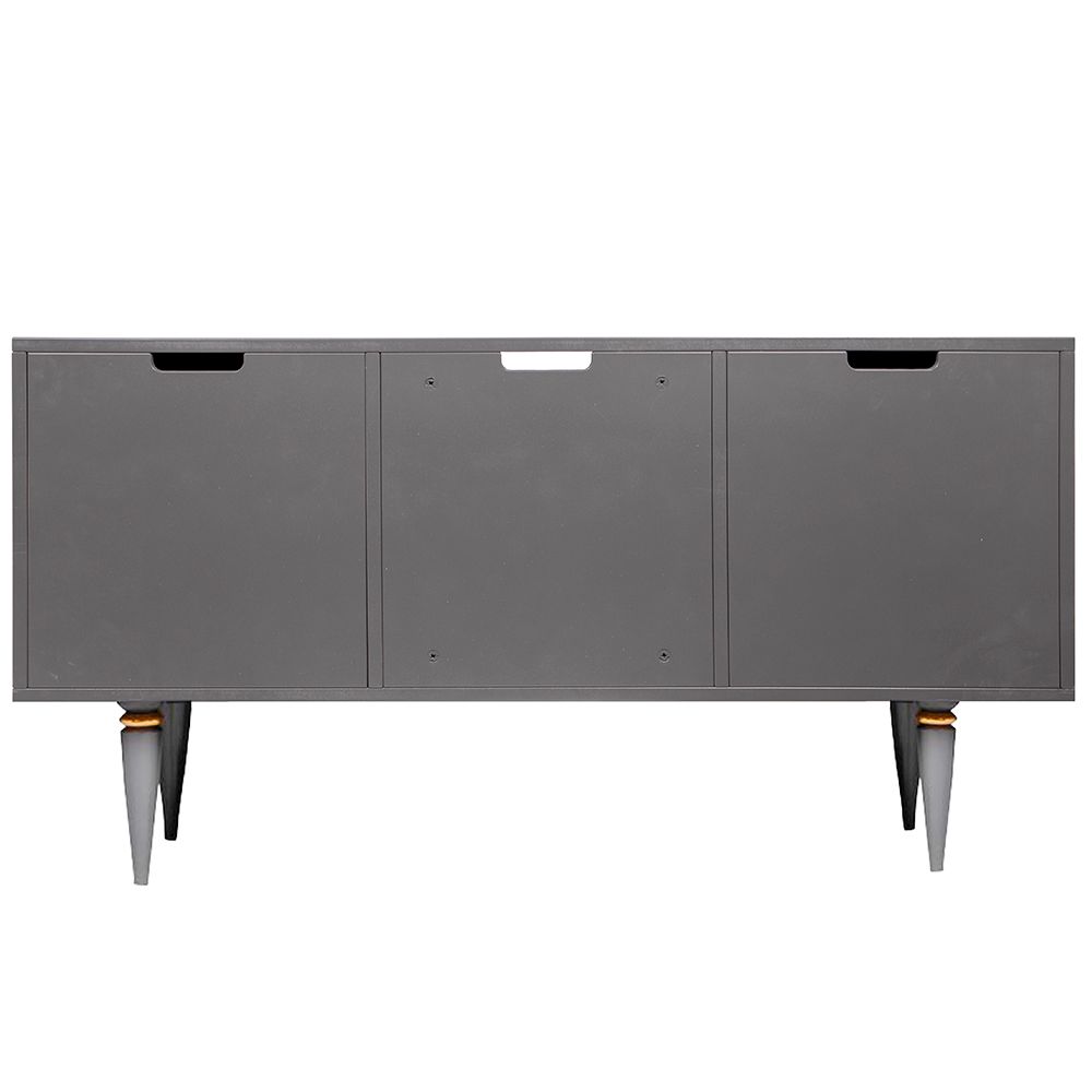 Тумба под ТВ Тропик 117см Классика Серый Голд